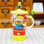 Cute cartoon yellow ceramic mugs Creative super milk dad suit cup