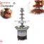 hot selling mini chocolate fountain machine for party supplies