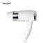 Honeyson white multifunction safety switch wall mounted hotel hair dryer