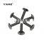 High quality large flat head cross recessed countersunk nickel plated standard size 6*25 screw