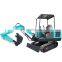 Shandong Jining 1.5 Ton Mini Excavator 1.6 Ton Hydraulic Pump Excavator
