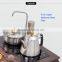 Tea Tray Set with Electric Induction Kettle and Faucet Tap Water Filter 3 in 1 Disposable Cartridge and Activated Carbon HFM