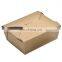 Disposable Paper Lunch Kraft Food Box Packaging