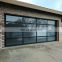 cheap automatic transparent 9x7 glass panel  sectional garage door