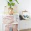 Storage Basket Metal Book Organizer Home Decorative Metallic Wholesale Wire Stainless Steel Gift Gold Storage Basket With Handle