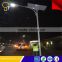Die-casting Aluminum brightness photovoltaic solar street light with pole