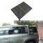 Auto parts 20-21for  Land Rover Defender Side Window Decorative Panel Aluminum Alloy Black 2-Piece Set