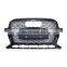 Q5 modification grille change to RSQ5/SQ5 style front bumper grill for Audi Q5 center grills 2012-2018