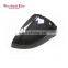 Dry carbon fiber mirror shell for Audi A5 S5 RS5 stick on style mirror cover 2017-2022