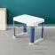 plastic baby learning drawing toy table kindergarten table and chair set height adjustable small children study tables
