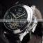 FORSINING 005 Top Sale Luxury Leather Automatic Mechanical Tourbillon Band Wrist Watch