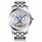 AILANG 2606 New Fashion Men's  Mechanical Stainless Steel Luxury Brand Automatic Self Wind Hollow Out Business Wristwatches