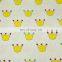 Nordic Crown cartoon cotton printed fabric 1.6 meters wide kindergarten baby cotton bed sheet quilt cover fabric