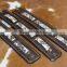 Luxury Cool White Real Python Skin Leather Mix Genuine Leather Cuff Bracelet for man and women