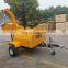 Self feeding  40hp  wood shredder chipper Double diesel engine wood chipper