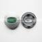 Plastic Custom Silver and Green Logo 63mm Car Wheel Center Hub Cover