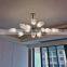 Modern LED Hanging Light Crystal Ceiling Lighting For Dining Room Living Room Luxury Magic Bean Molecular Pendant Lamp
