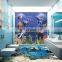 Modern ceramic inkjet printing floor tiles 60x60 3d porcelain tile