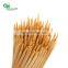 Professional custom printed food grade bbq sticks eco - friendly bamboo barbeque skewers