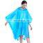 High Quality 100% Waterproof Vinyl PVC Raincoat with Hood