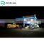 Cheap price construction prefab 50x80 steel building dealership