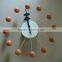 Home design bedroom decorative wooden modern wall clocks