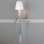 indoor home hotel luxury living room decoration contemporary led crystal wall lamp