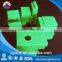 Customized machining green UHMWPE sliding block
