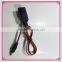 New Red /Black Of Cable Male DC 5.5x2.1 To 2.0 Female USB Power Cable
