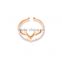 New Arrival Jewelry Fashion Simple Y Letter Open End Mens Designer Finger Rings