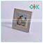 3''x3''small size aluminium square frame with photo