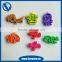 2015 Particular small silicone keychains/ charms pendants/ Pierced pendants