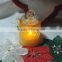 newest designed holiday home decorative glass jar candles
