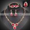 Best Selling High Quality Alloy Jewelry Set With Gold Plated Jewelry Sets Dubai Custom