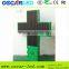 2R1G Tube Chip Color and 16mm Pixels led cross display