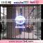 oscarled XW5 glass window transparent clear glass led glass panel/transparency wall glass led display