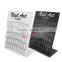 Hotselling nail design tools plastic table stand nail art display bard