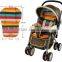 Rainbow Striped Color Pad Pram Breathable Baby Car Seat Stroller Cushion