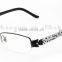 Half alloy frame hot selling optical eyeglasses for women
