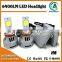 2014 newest 6400LM CANBUS LED H8 headlight