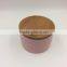 Various color small ceramic candy jar wholesale with bamboo lid                        
                                                Quality Choice