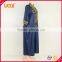NEW African Women blue dashiki traditional dress 2 pocket