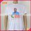 Bulk White Plain Mens 140gsm Short Sleeve Election T Shirts With Custom Printing