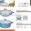 Hot sale Die-cast ceramic aluminium cookware set