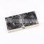 Luxury mini ladies clutch purse with metal closure
