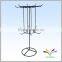 China manufacturer sturdy flooring detachable wire retail rotating display rack