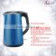 NEWEST 1500W 2.0L Electric Double Layer Water Kettle Stainless Steel Kettle Food Grade Rapid Heating AEK-503B