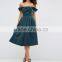 OEM High Quality Woman Strapless Dresses With Casual Dress