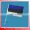 50*70cm Hand Held Flag,red Black Red Flag,68D Polyester Flag