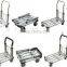 100kg load capacity aluminium foldable platform hand truck PH153